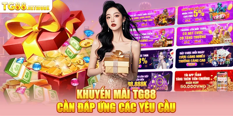 Khuyến mãi TG88 cần đáp ứng các yêu cầu